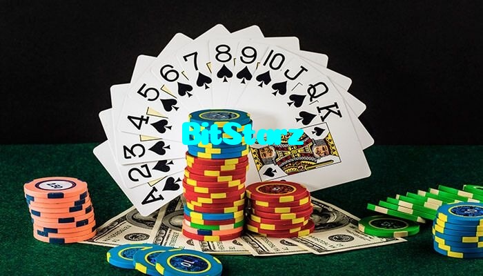 BitStarz casino presented on mobile device in Pakistan with slots and live games